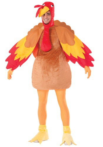 DIY Turkey Costumes
 Adult Deluxe Turkey Costume