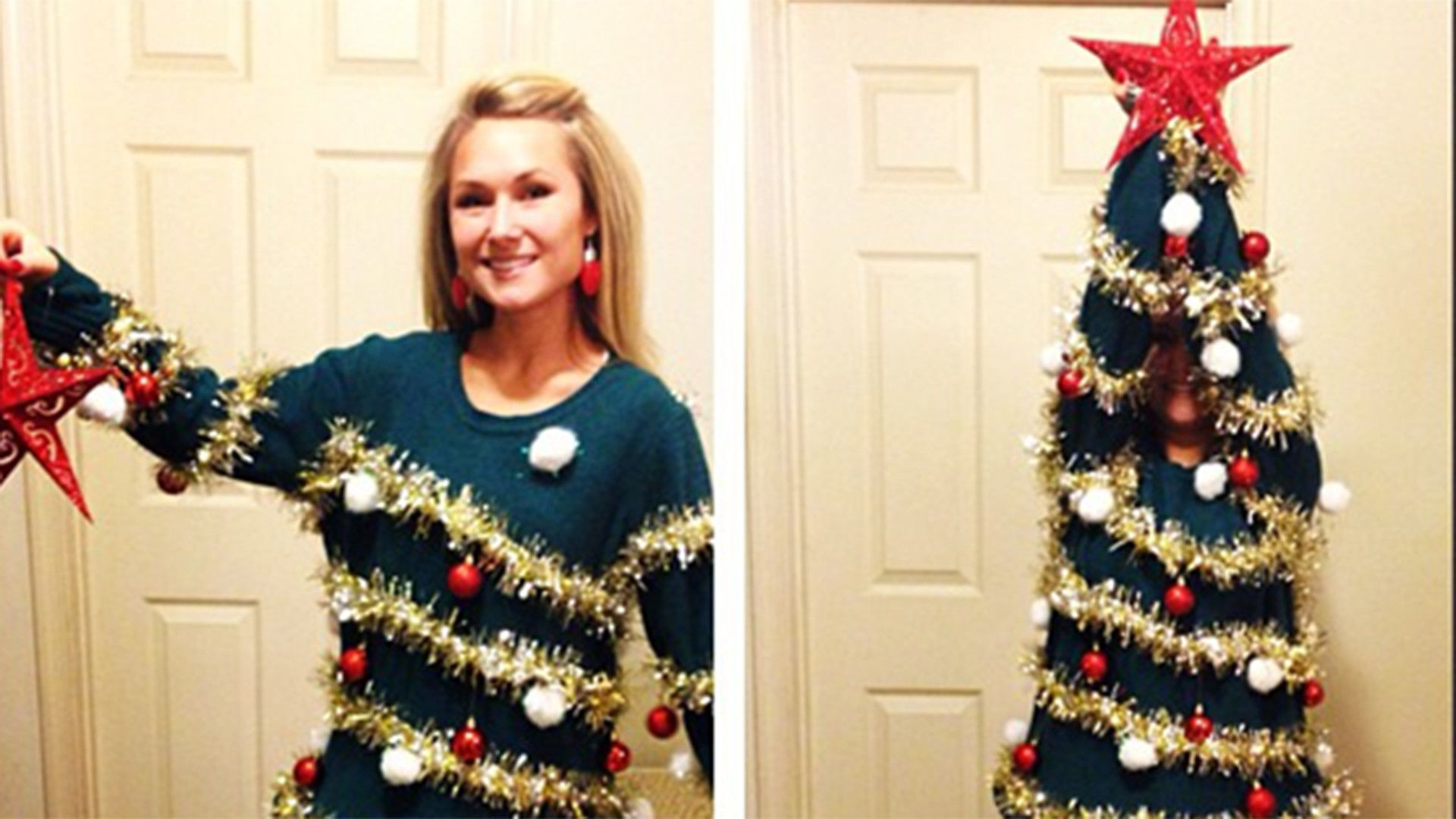 DIY Ugly Christmas Sweater
 7 DIY ugly Christmas sweaters from Pinterest TODAY