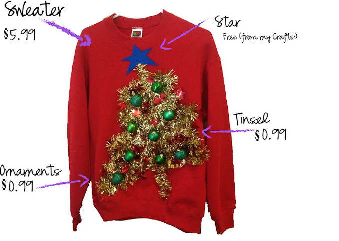DIY Ugly Christmas Sweater For Kids
 20 Hilarious Ugly Christmas Sweaters Design Dazzle