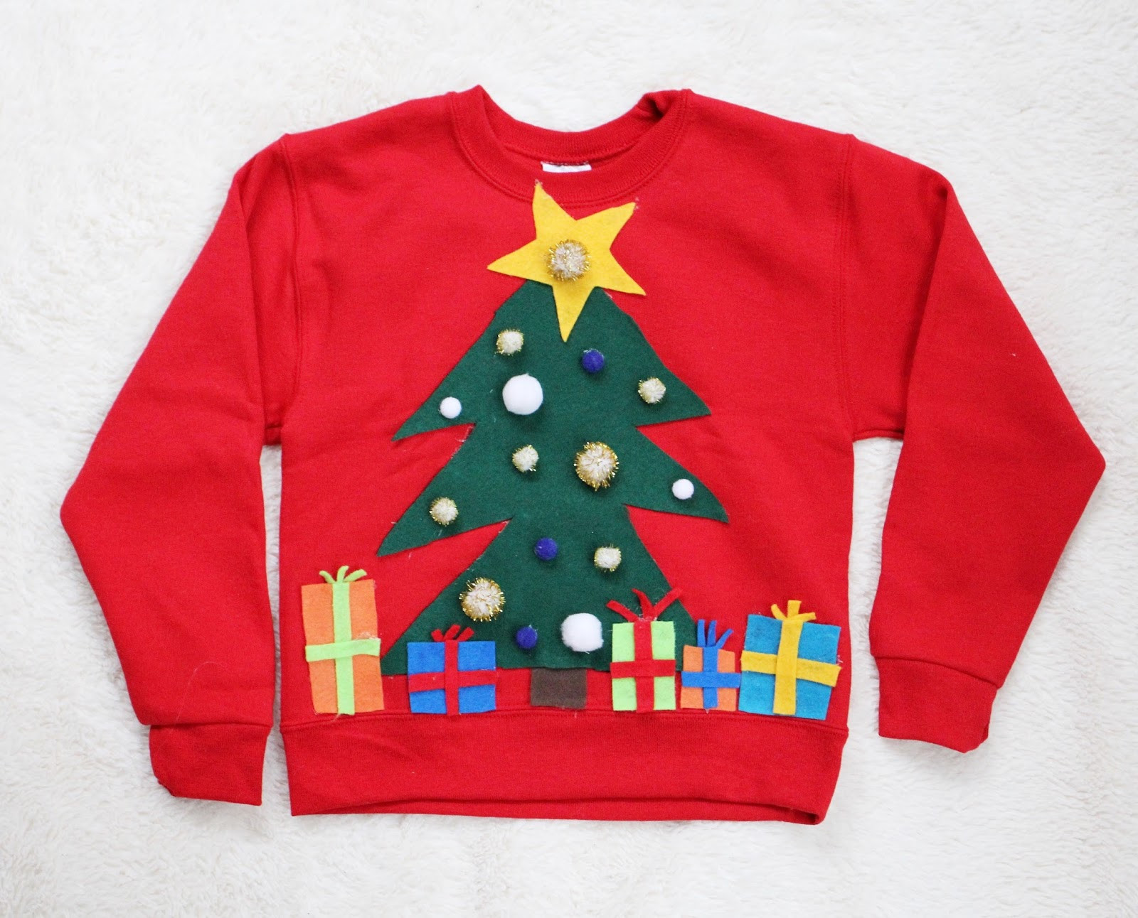 DIY Ugly Christmas Sweater For Kids
 DIY Ugly Christmas Sweater For Kids