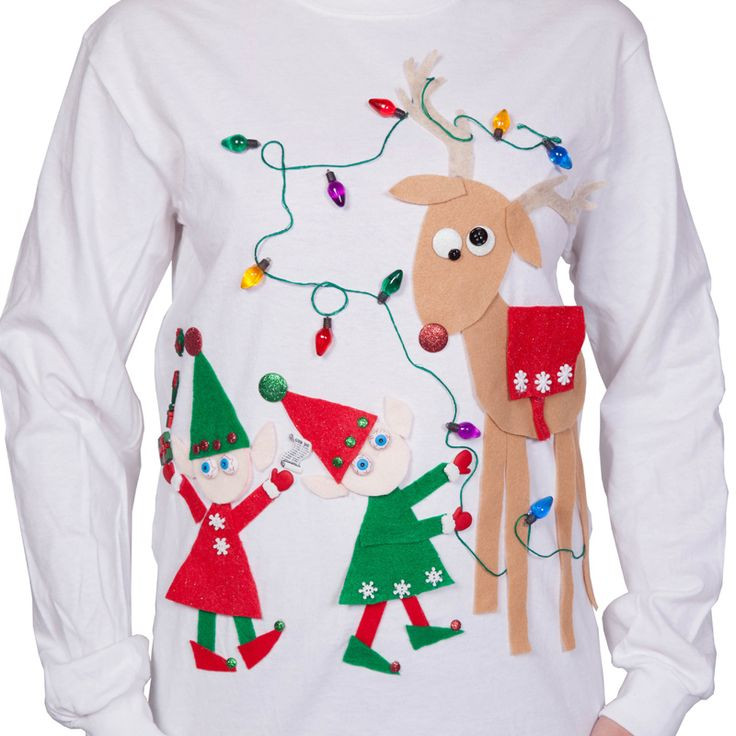 DIY Ugly Christmas Sweater Kits
 Ugly Christmas sweater kit funny ideas for ugly sweaters