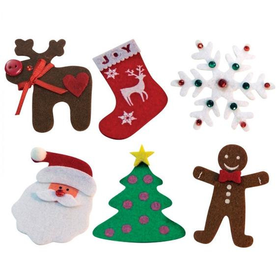 DIY Ugly Christmas Sweater Kits
 DIY Ugly Christmas Sweater Patches Kit 6 Patches fnt