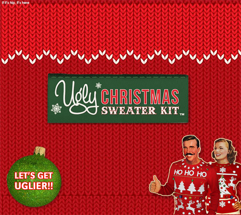 DIY Ugly Christmas Sweater Kits
 The Ugly Christmas Sweater Kit is the Ultimate DIY Project