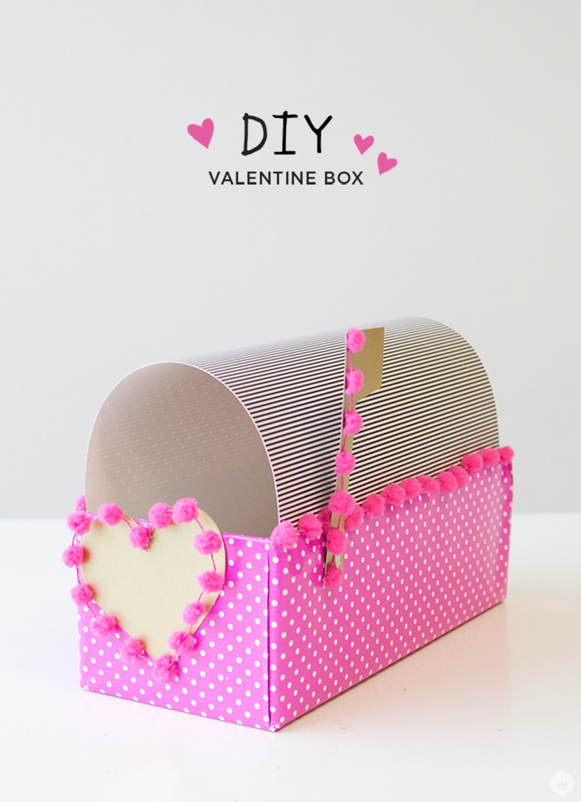DIY Valentine Box
 DIY Valentine Box Think Make