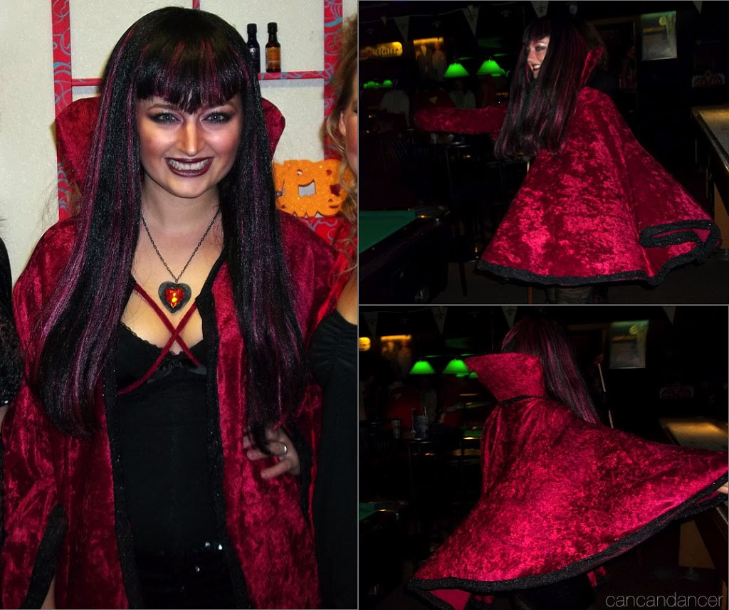 DIY Vampire Costume Female
 October 2012
