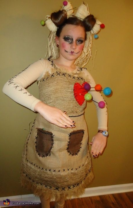 DIY Voodoo Doll Costume
 65 Clever Halloween Costumes for Kids