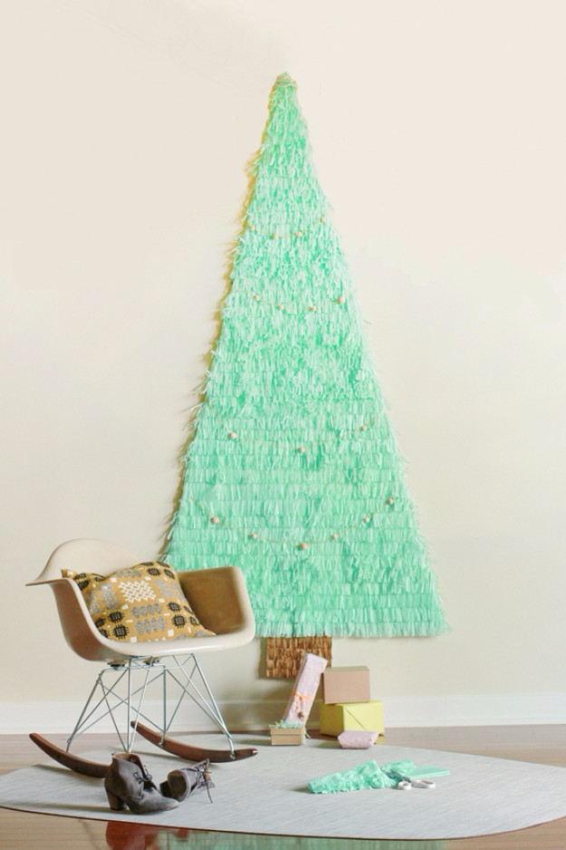 DIY Wall Christmas Tree
 36 Best DIY Ideas For A Christmas Tree DIY Joy