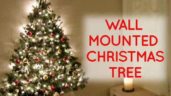 DIY Wall Christmas Trees
 DIY Wall Mounted Christmas Tree e News Page VIDEO