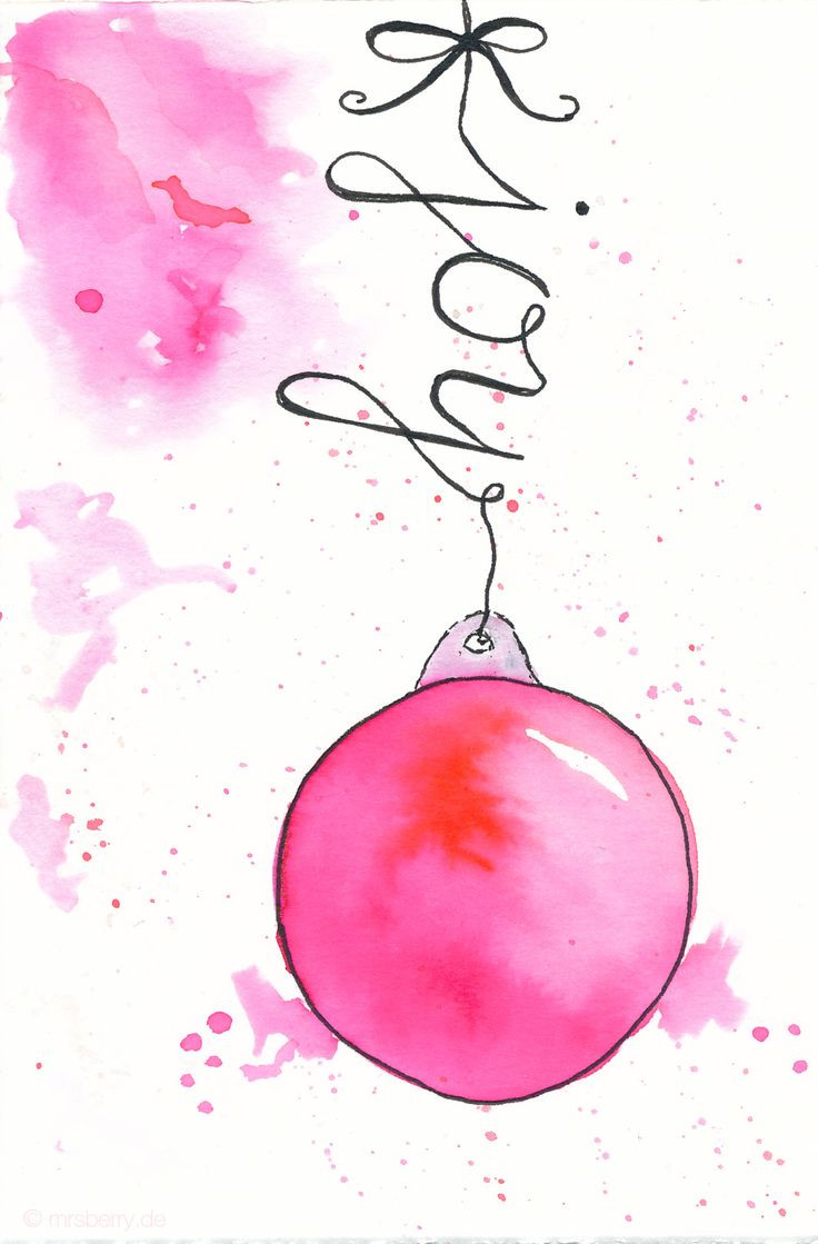 DIY Watercolor Christmas Cards
 25 best ideas about Watercolor christmas on Pinterest