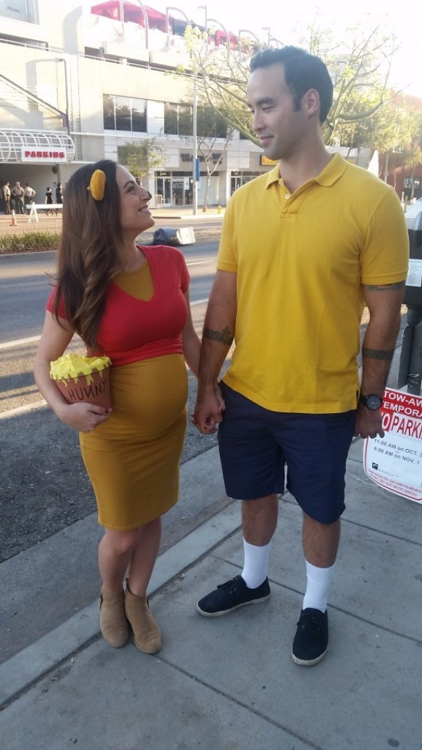 DIY Winnie The Pooh Costume
 DIY Funny Clever and Unique Couples Halloween Costume