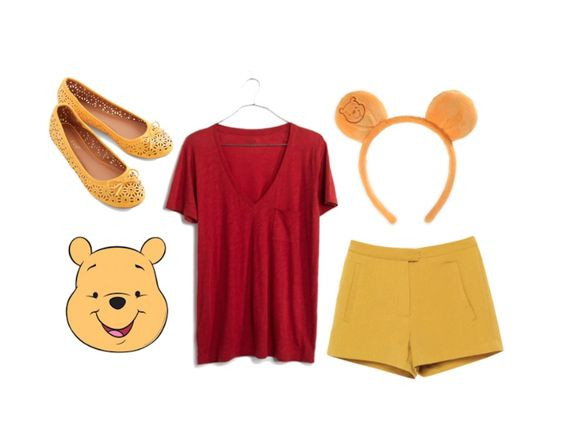 DIY Winnie The Pooh Costumes
 Some perfect last minute Halloween costumes including