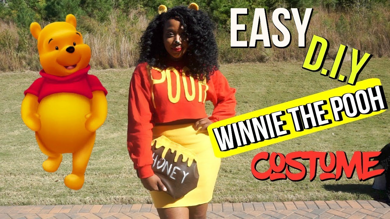 DIY Winnie The Pooh Costumes
 Easy DIY Winnie The Pooh Costume with Honey Clutch