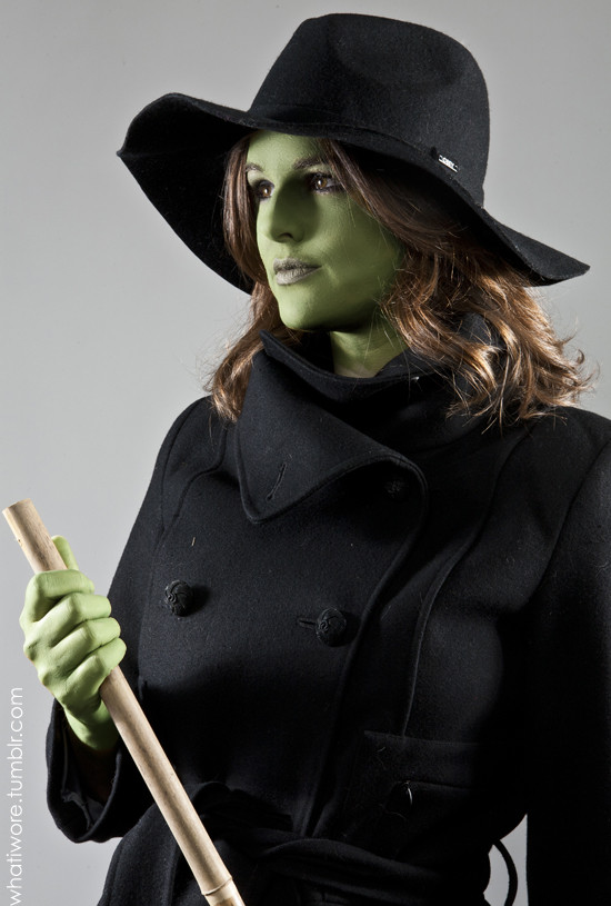 DIY Witch Costume
 Homemade Halloween Wicked Witch on What I Wore