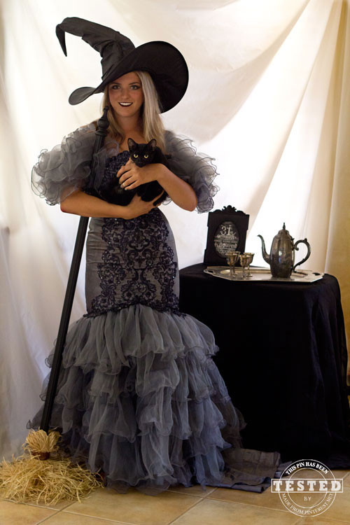 DIY Witch Costume
 Halloween Costume Wicked Witch TGIF This Grandma is Fun