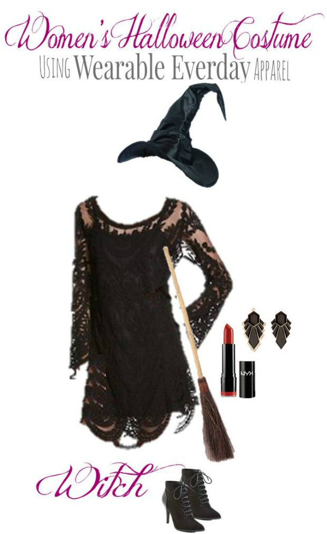 DIY Witch Costumes For Adults
 Witch DIY Halloween Costume for Adults Style on Main