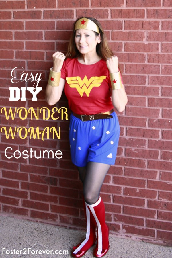 DIY Women Halloween Costumes
 How to Make a Wonder Woman Costume 88 Other DIY Costumes