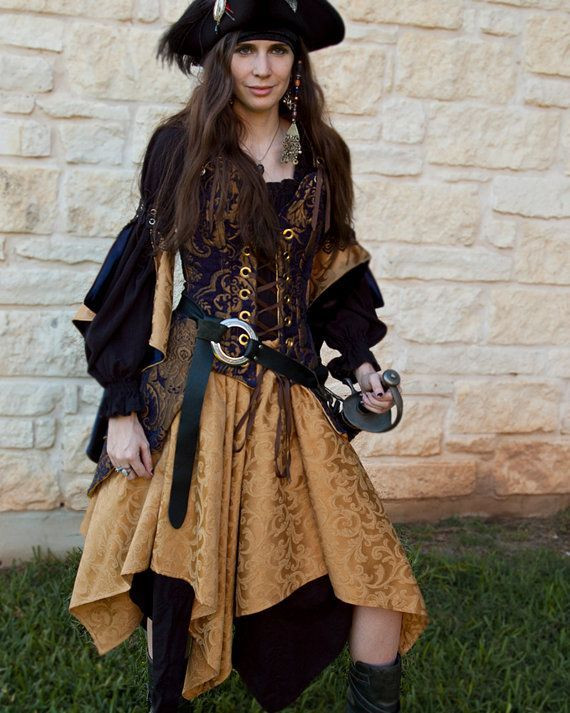 DIY Womens Pirate Costume
 25 best Homemade pirate costumes ideas on Pinterest