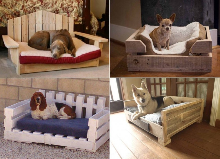 DIY Wood Dog Beds
 DIY Pallet Dog Bed
