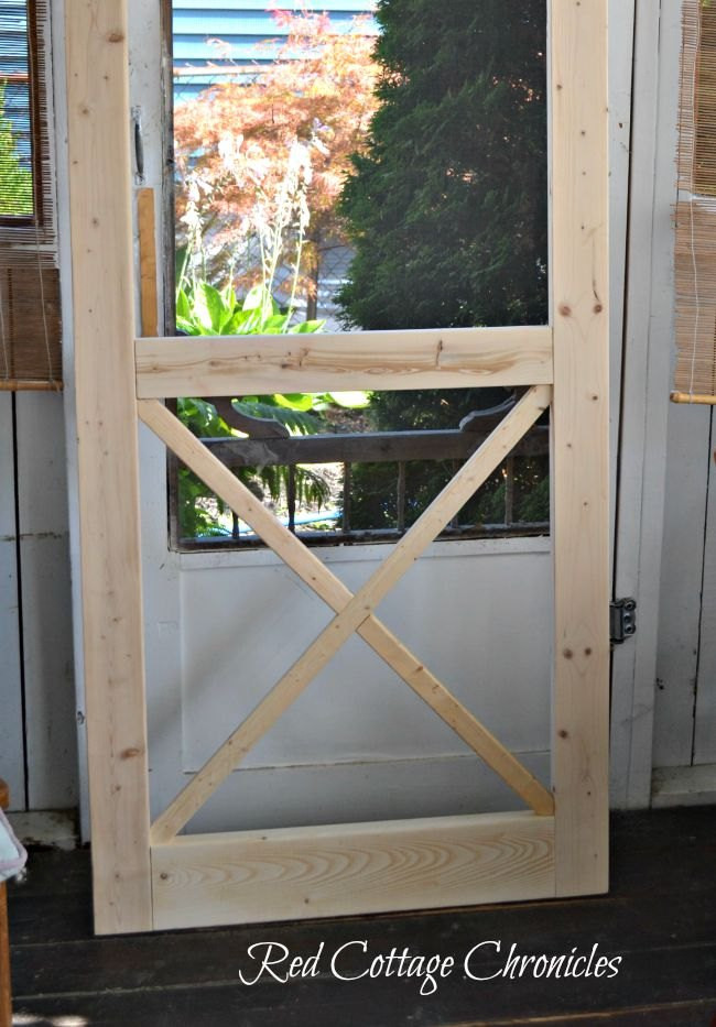 DIY Wooden Screen Door
 DIY "Chippendale" Wood Screen Door