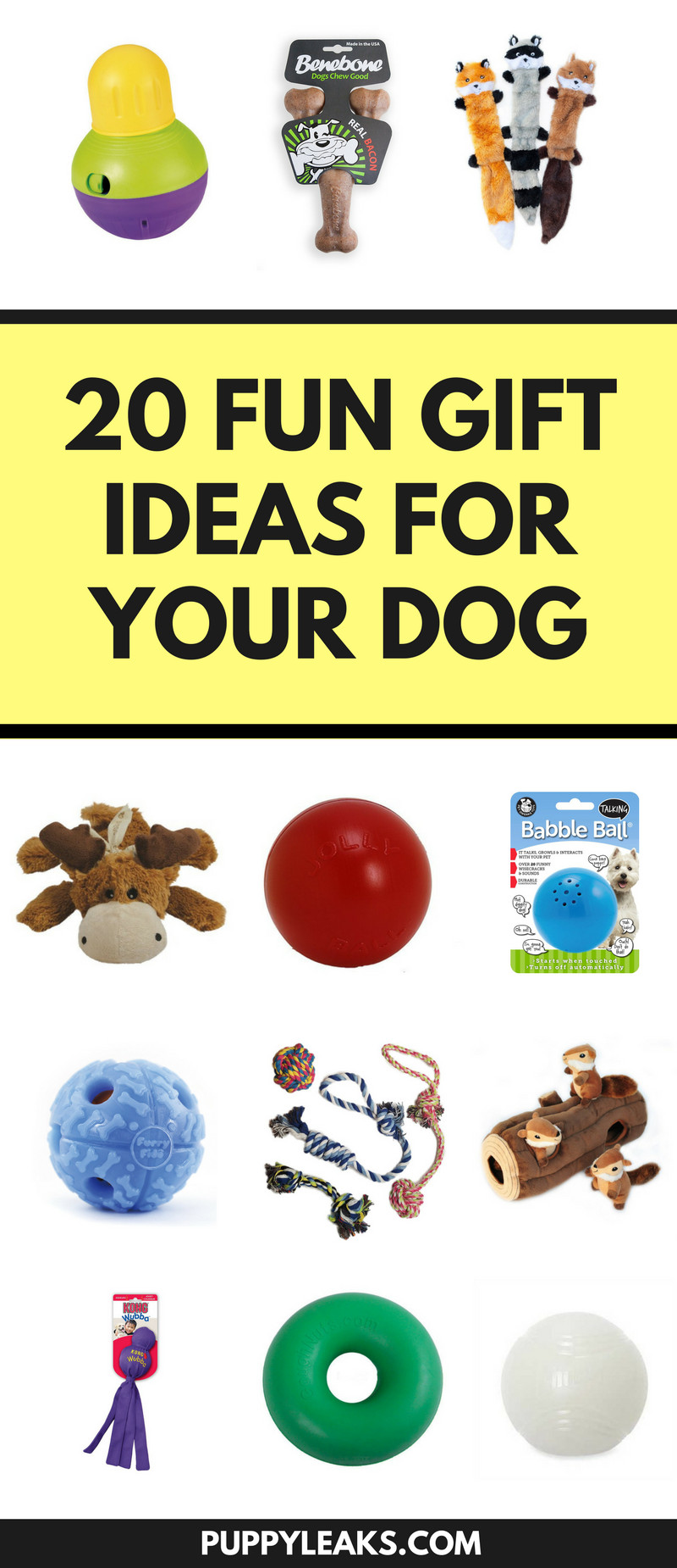 Dog Christmas Gift Ideas
 20 Fun Christmas Gift Ideas For Your Dog Puppy Leaks