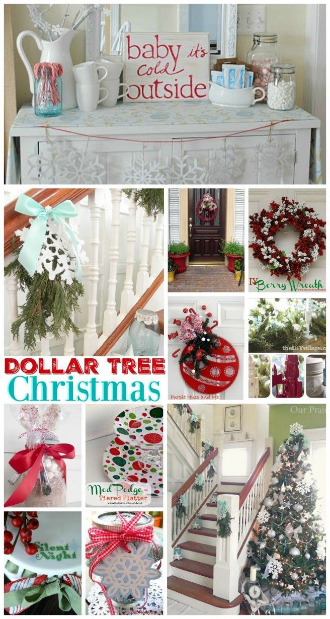 Dollar Tree Christmas Craft Ideas
 Dollar Tree Christmas Link Party Features and 100 Ideas