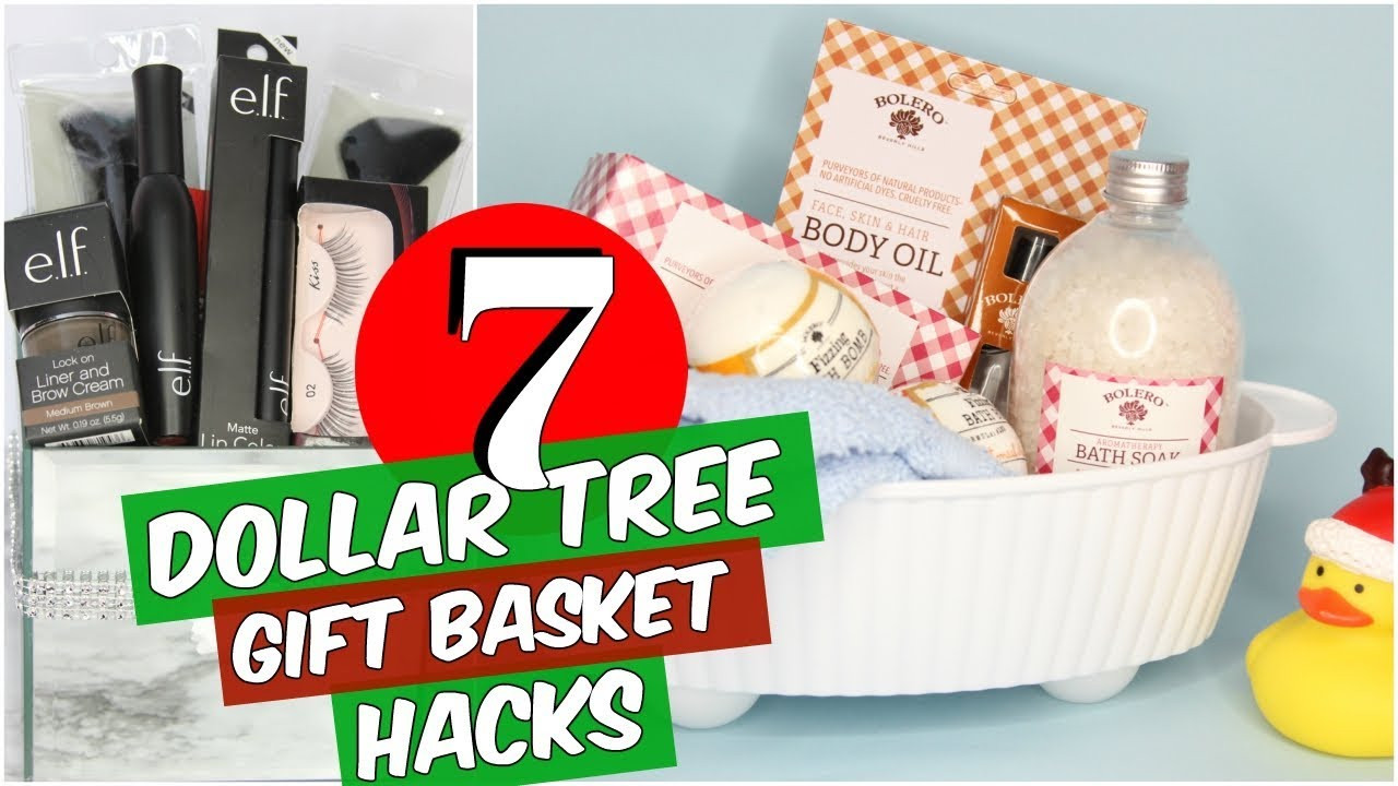 Dollar Tree Christmas Gift Basket Ideas
 7 DOLLAR TREE CHRISTMAS GIFT BASKET DIY HACKS