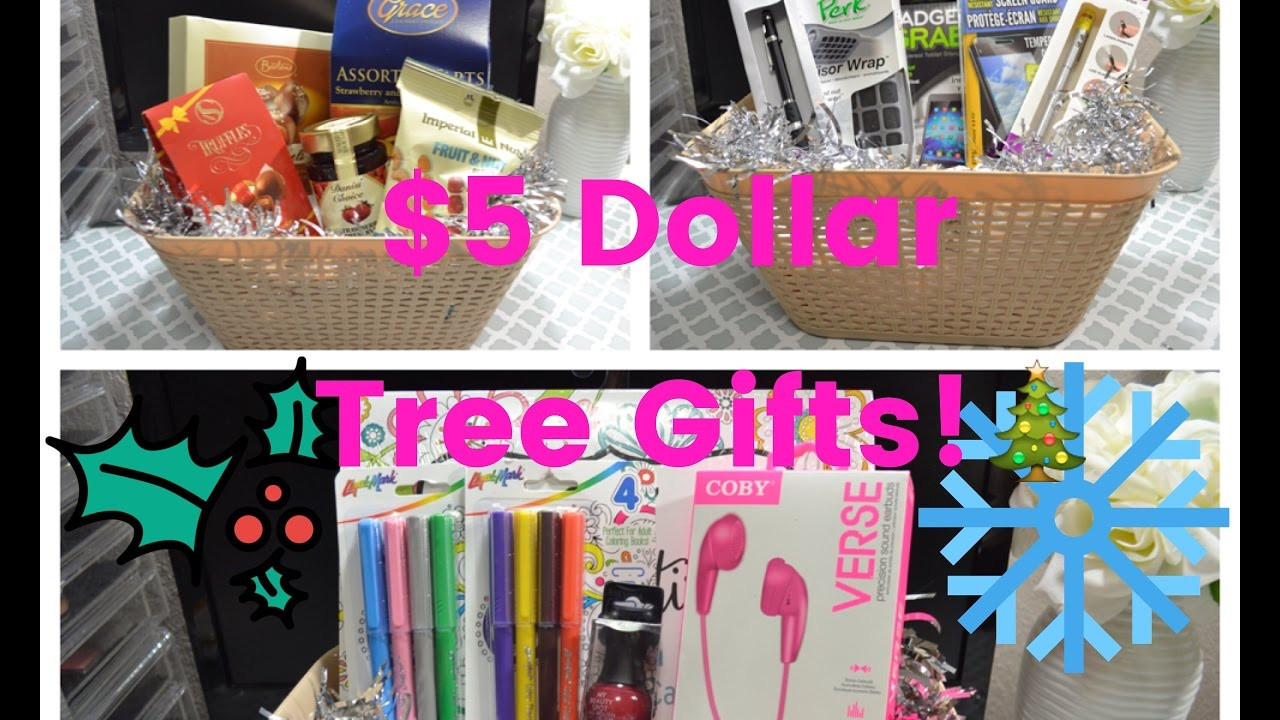 Dollar Tree Christmas Gift Basket Ideas
 DOLLAR TREE CHRISTMAS GIFT IDEAS INEXPENSIVE $5 GIFT