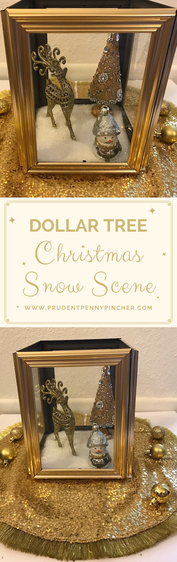 Dollar Tree DIY Christmas
 Dollar Tree Christmas Decor DIY Idea Prudent Penny Pincher