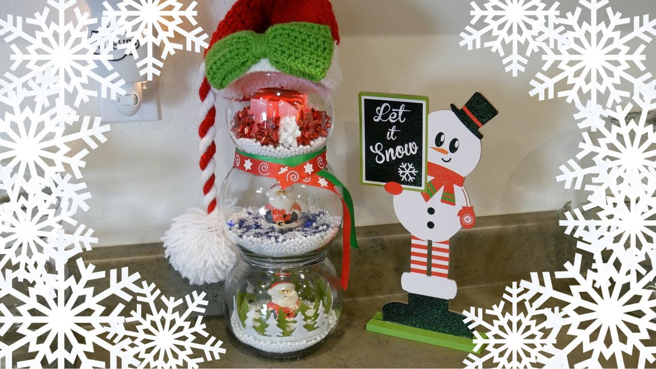 Dollar Tree DIY Christmas
 DIY Fishbowl Snowman