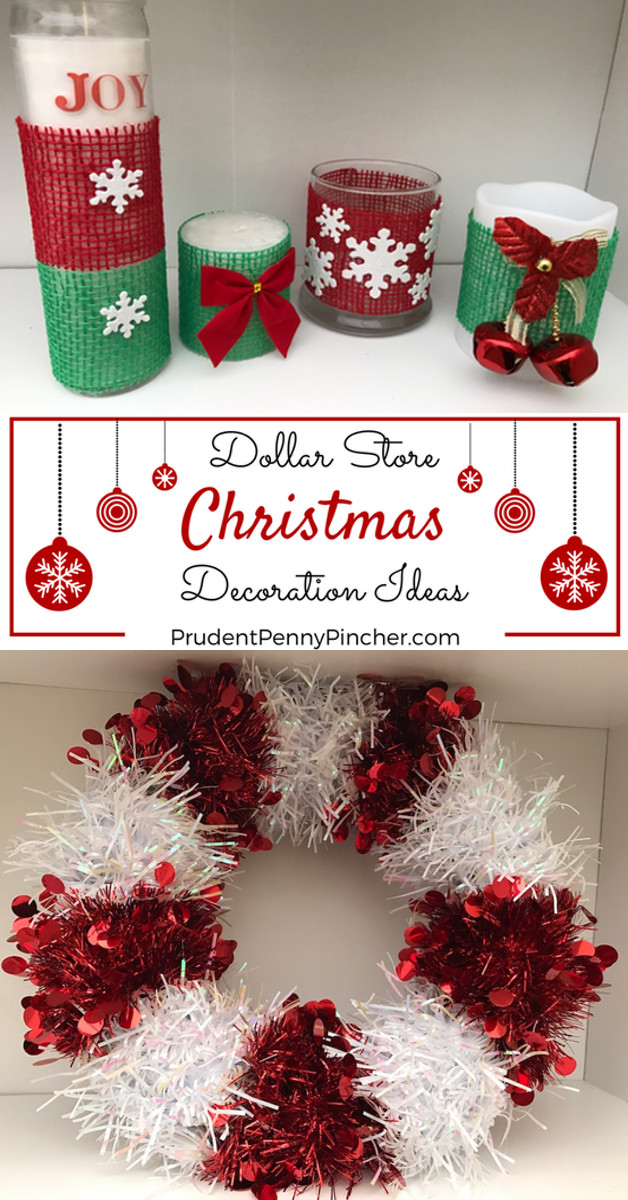 Dollar Tree DIY Christmas
 DIY Dollar Store Christmas Decorations Prudent Penny Pincher