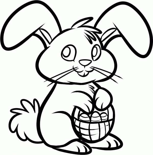 Easter Bunny Coloring Pages For Toddlers
 Easter Basket Coloring Pages Best Coloring Pages For Kids
