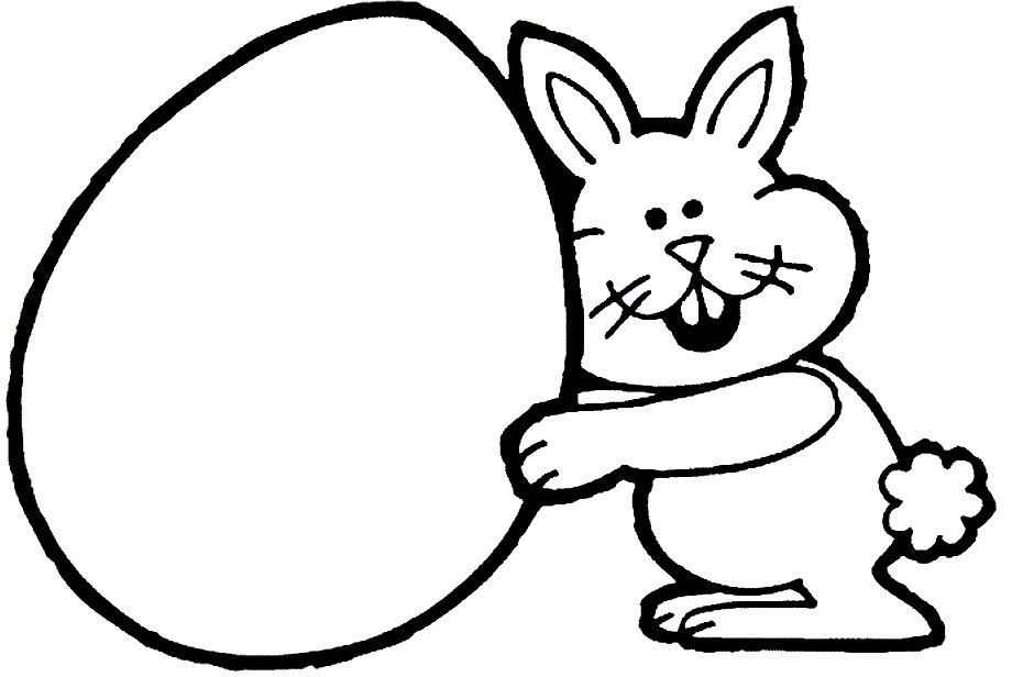 Easter Bunny Coloring Pages For Toddlers
 Easter Bunny Coloring Pages