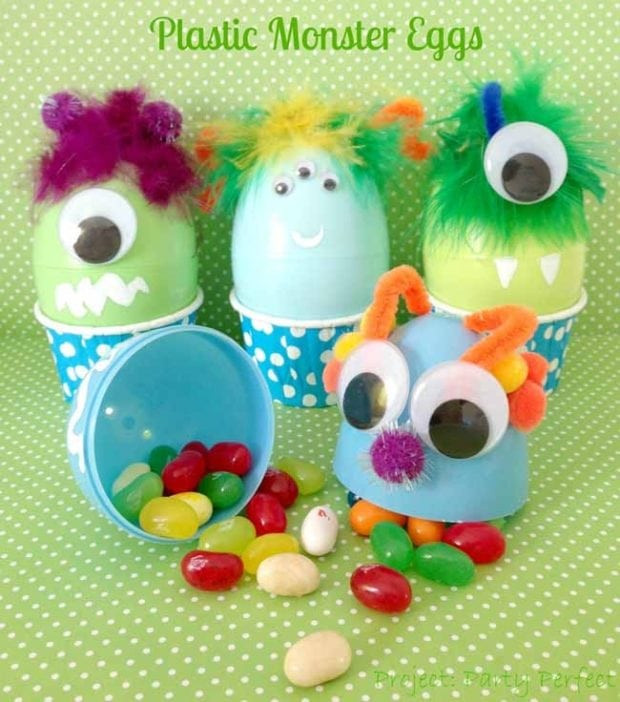 Easter Egg Birthday Party Ideas
 Monster Eggs DIY Party Craft Ideas Spaceships and