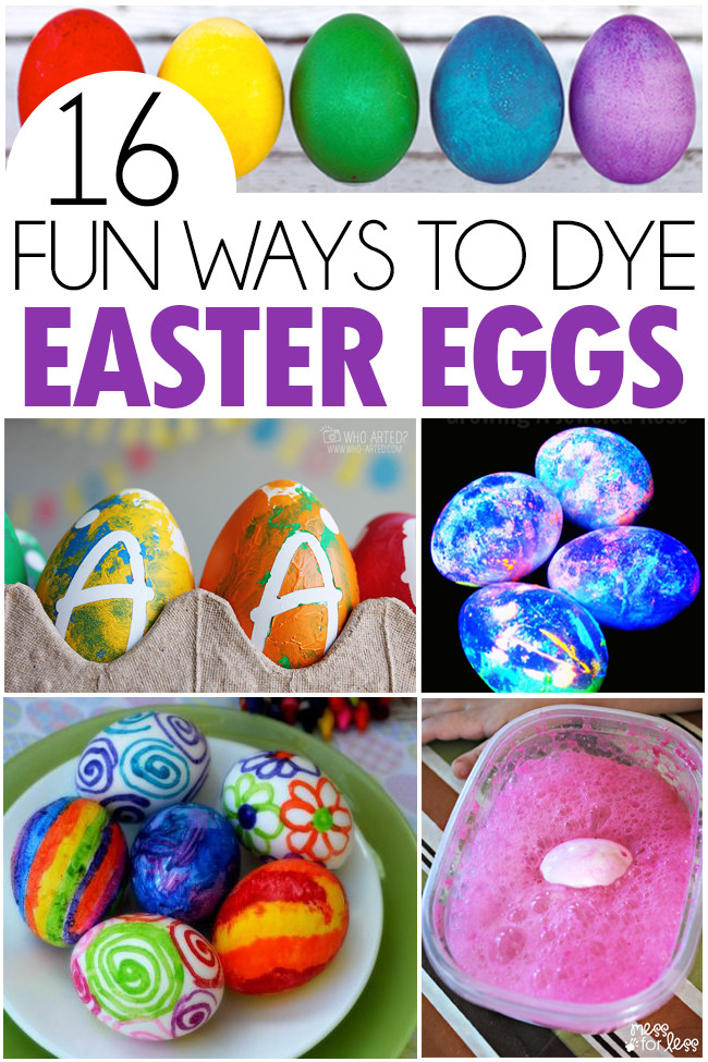 Easter Egg Dying Party Ideas
 16 Fun Ways To Dye Easter Eggs I Heart Arts n Crafts