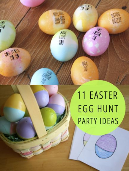 Easter Egg Hunt Birthday Party Ideas
 11 Easter Egg Hunt Party Ideas