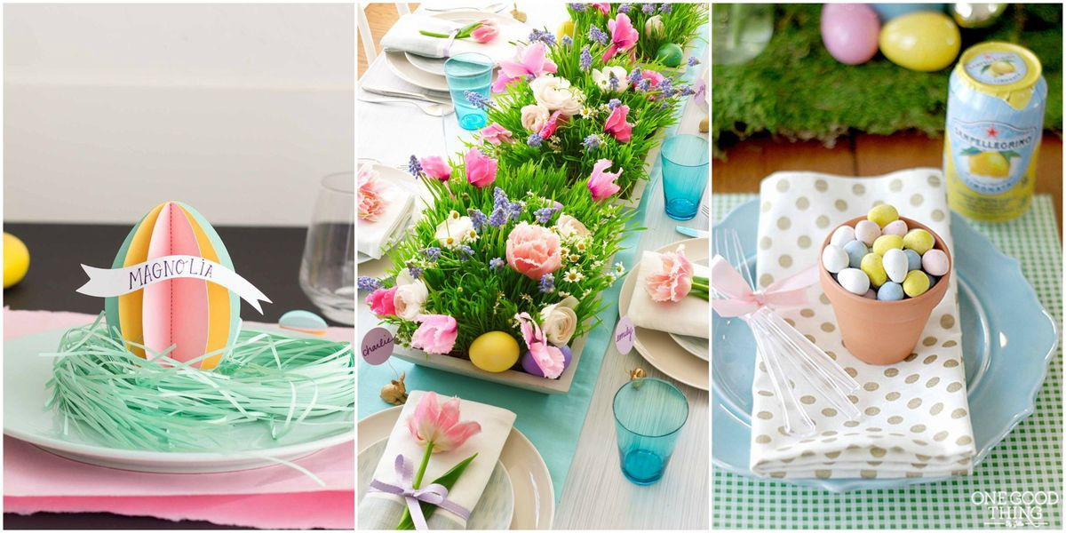 Easter Office Party Ideas
 24 Easter Table Decorations Table Decor Ideas for Easter