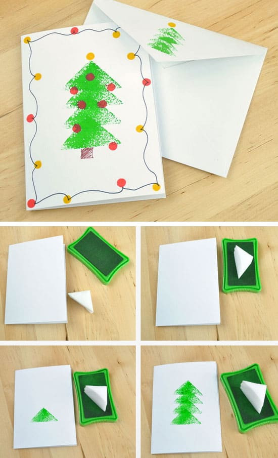 Easy DIY Christmas Cards
 Make Your Own Creative DIY Christmas Cards This Winter