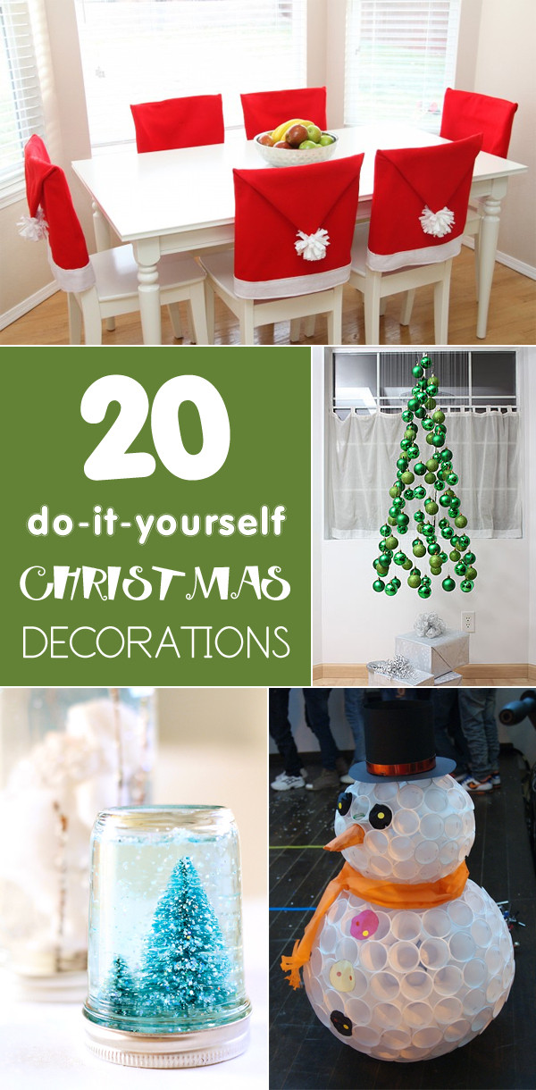 Easy DIY Christmas Decorations
 20 Simple and Affordable DIY Christmas Decorations