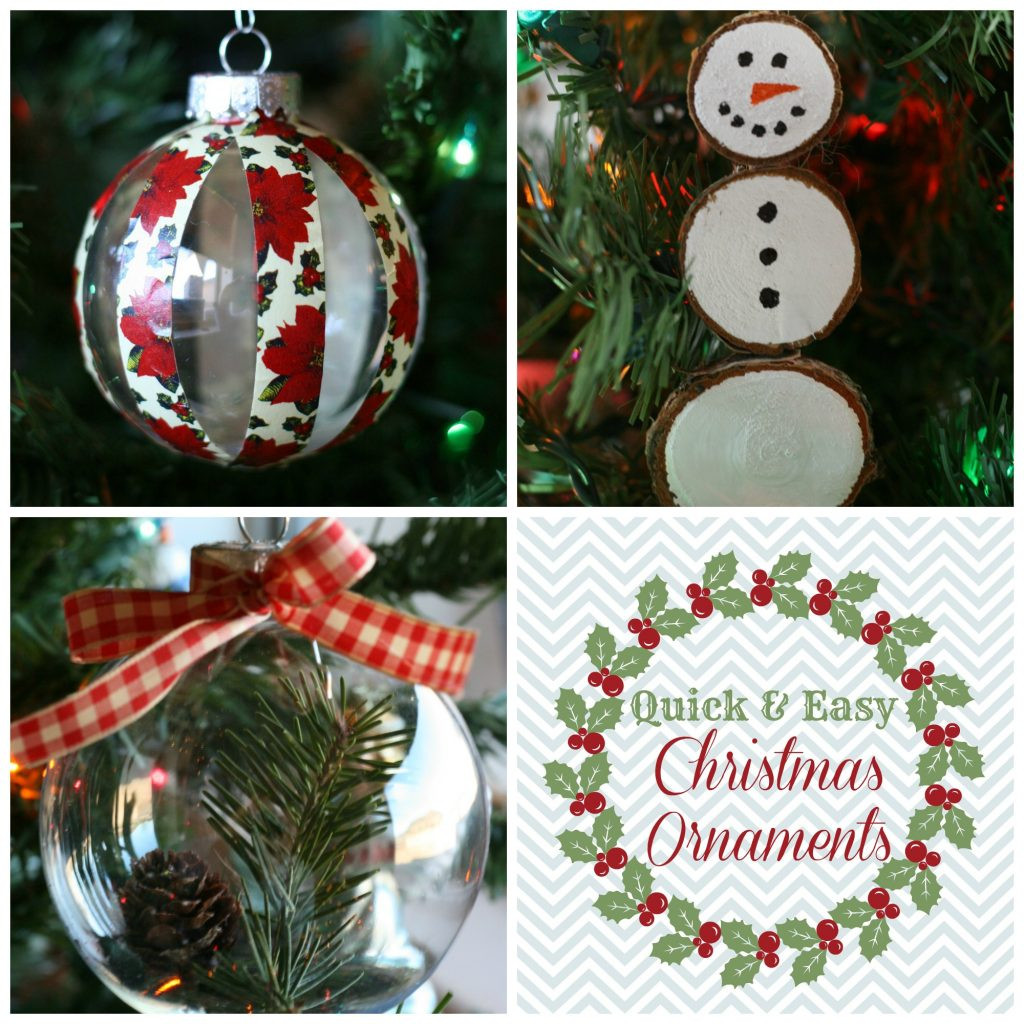 Easy DIY Christmas Ornaments
 Quick & Easy Christmas Ornaments Addicted 2 DIY