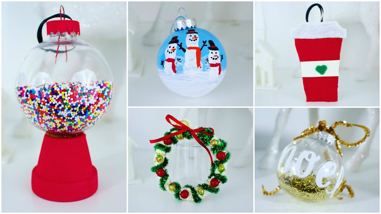 Easy DIY Christmas Ornaments
 5 CHEAP AND EASY DIY CHRISTMAS ORNAMENTS