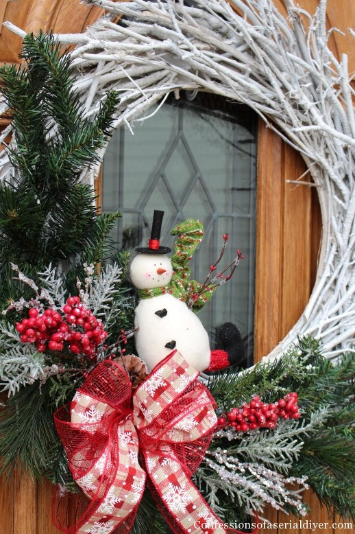 Easy DIY Christmas Wreaths
 DIY Christmas Twig Wreath