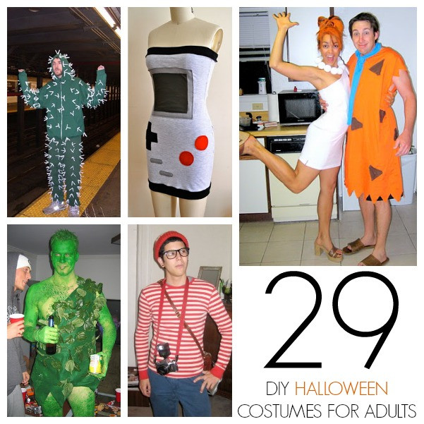 Easy DIY Halloween Costumes For Adults
 200 DIY Halloween ideas C R A F T