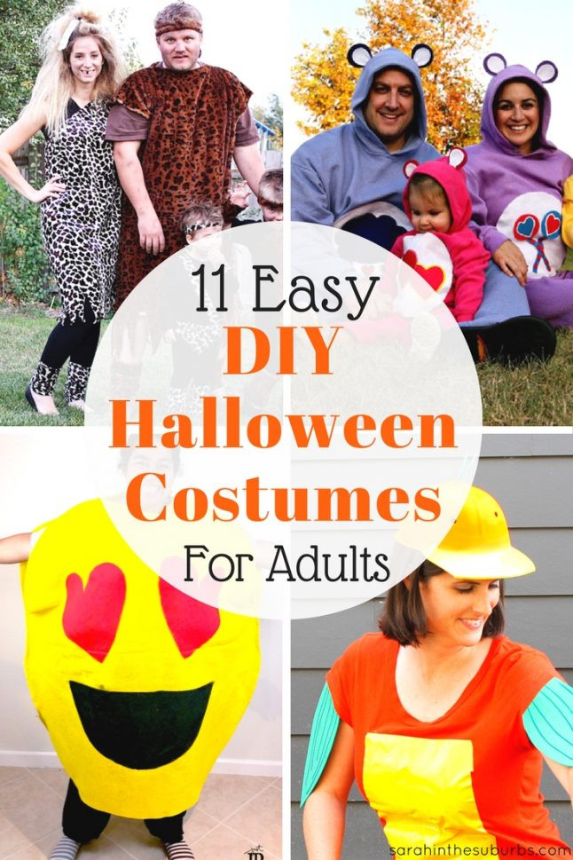 Easy DIY Halloween Costumes For Adults
 11 Easy DIY Halloween Costumes for Adults Sarah in the