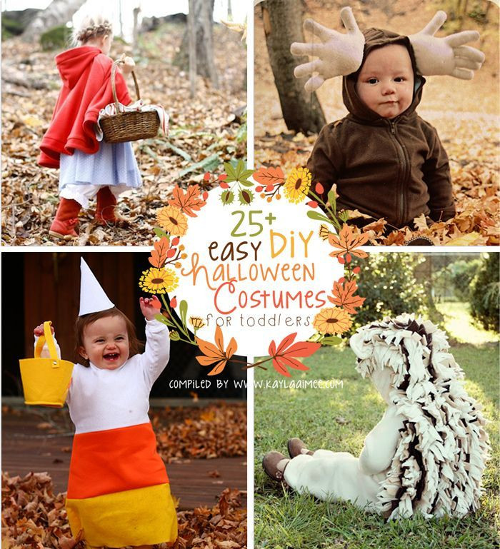 Easy DIY Halloween Costumes For Toddlers
 last minute kids costume