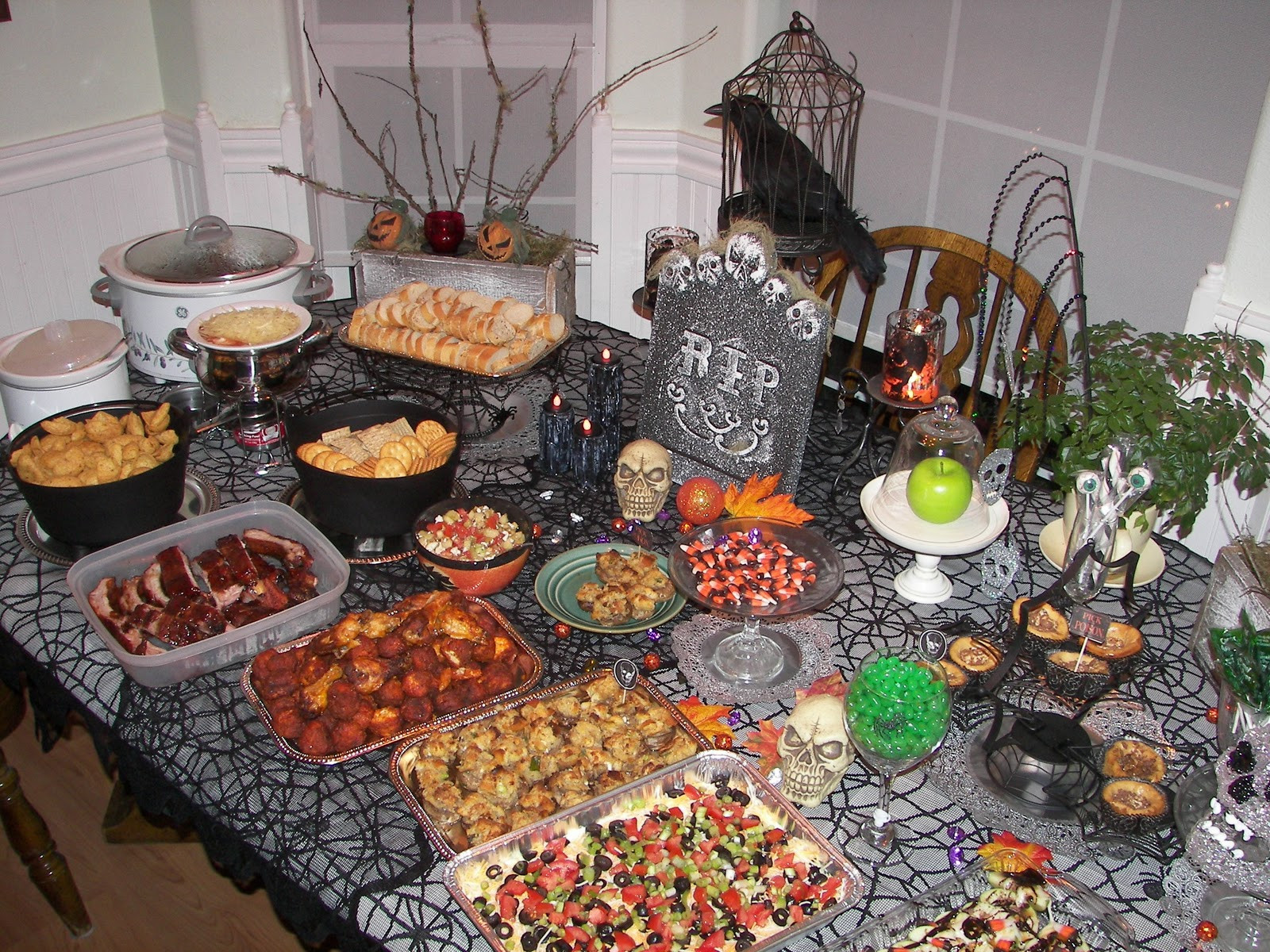 Easy Halloween Party Food Ideas For Adults
 Kimber s Craft Day Halloween Party