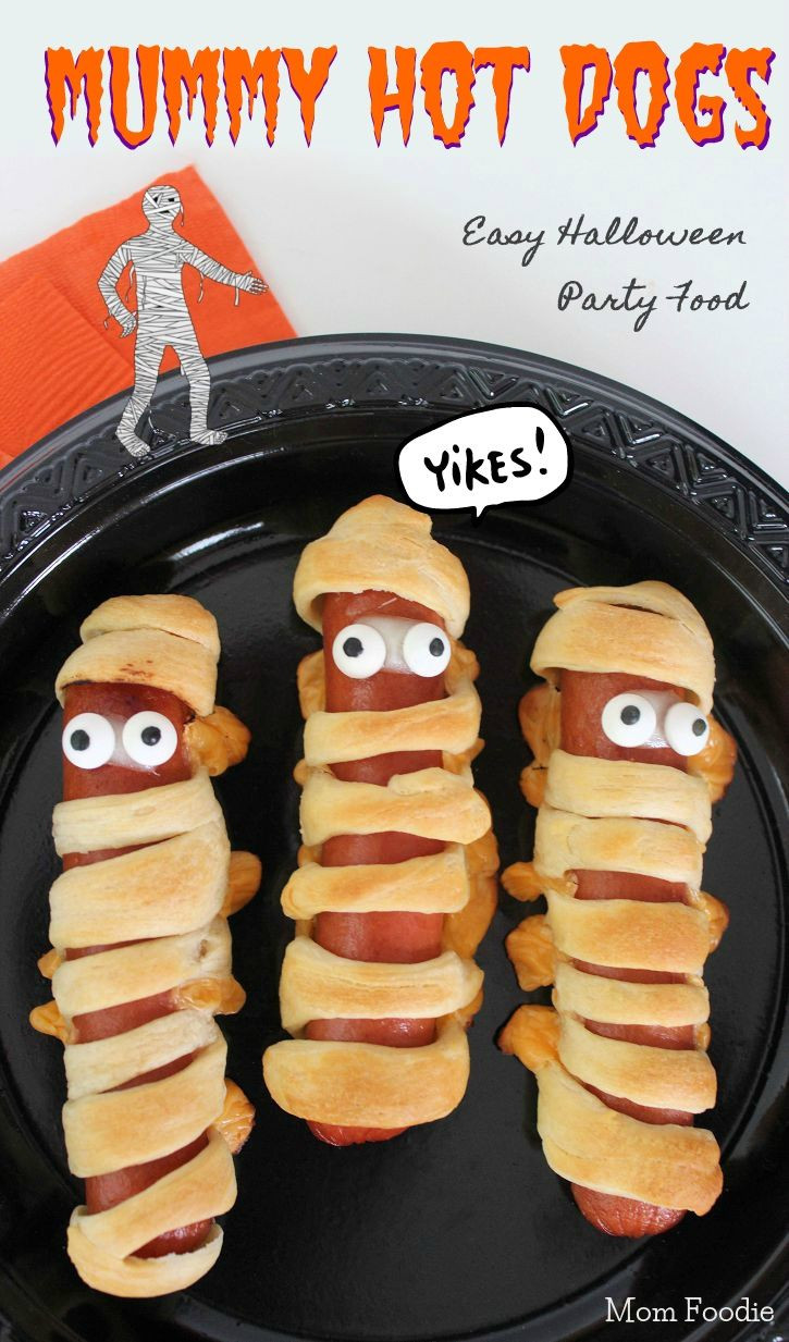 Easy Halloween Party Ideas
 1000 ideas about Mummy Hot Dogs on Pinterest