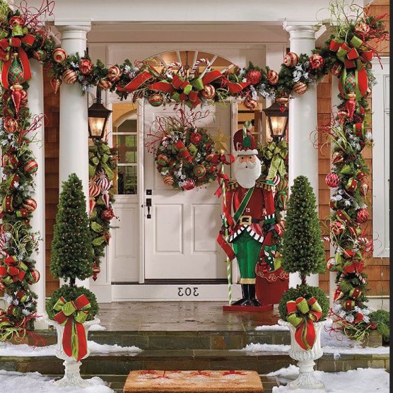 Easy Outdoor Christmas Decorating
 Easy outdoor christmas decorating ideas pinterest outdoor