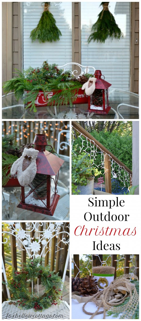 Easy Outdoor Christmas Decorating
 Weather Resistant Outdoor Christmas Decorating Ideas Fox
