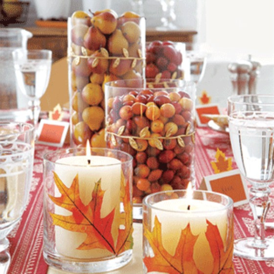 Easy Thanksgiving Table Decorations
 31 Days of Fall 20 Easy Fall Centerpiece Ideas