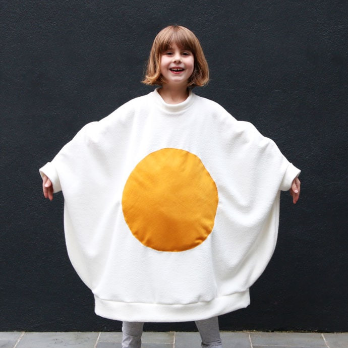 Egg Costume DIY
 Egg cellent Fried Egg Costume My Poppet Makes